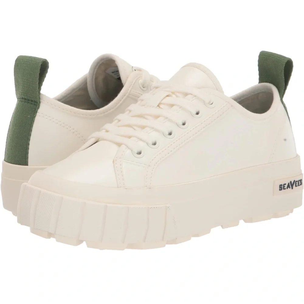 SEAVEES Melrose Lug Platform Women’s Sneaker - Size 7.5 - Picture 1 of 12